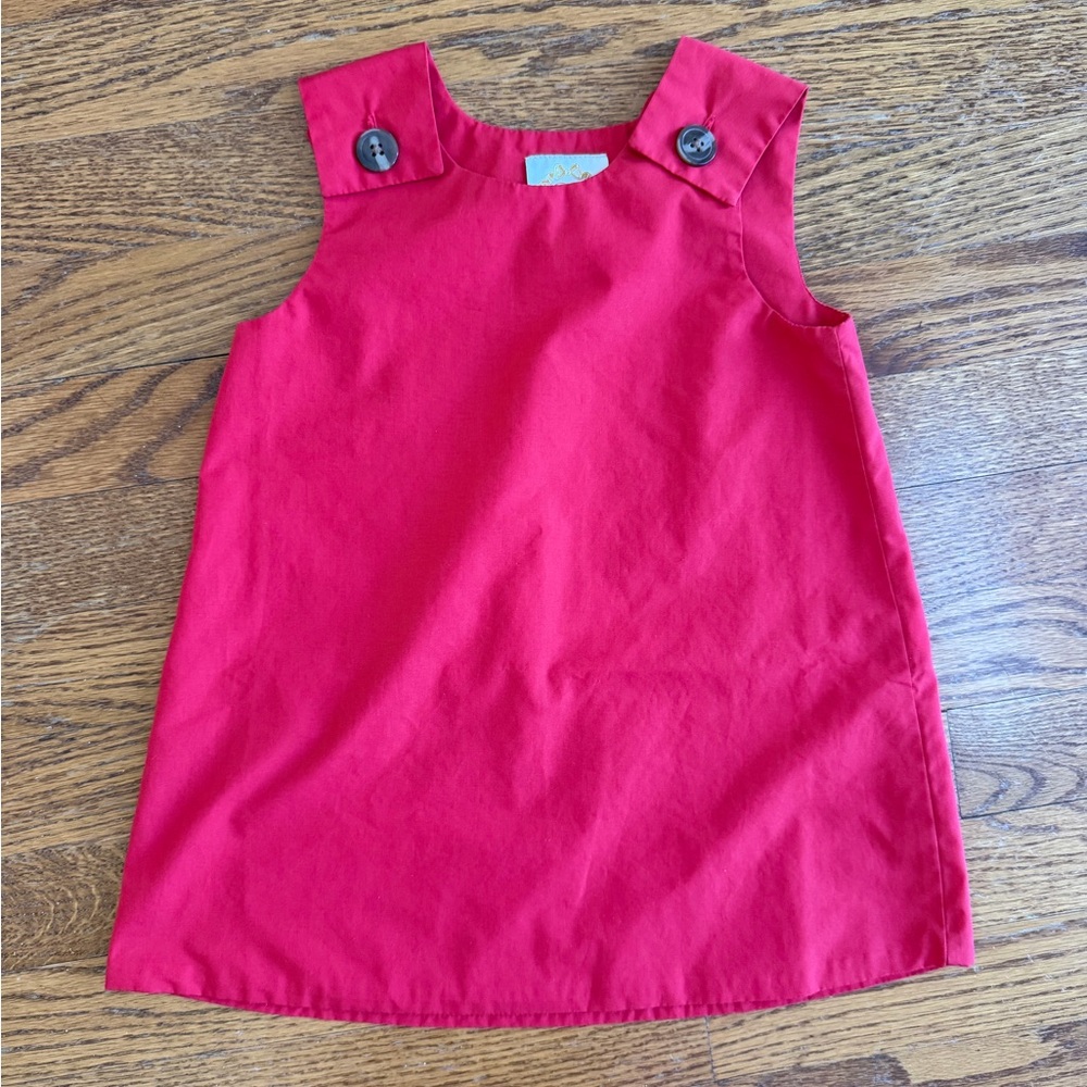 The Beaufort Bonnet Company Vibrant Red Casual Dress